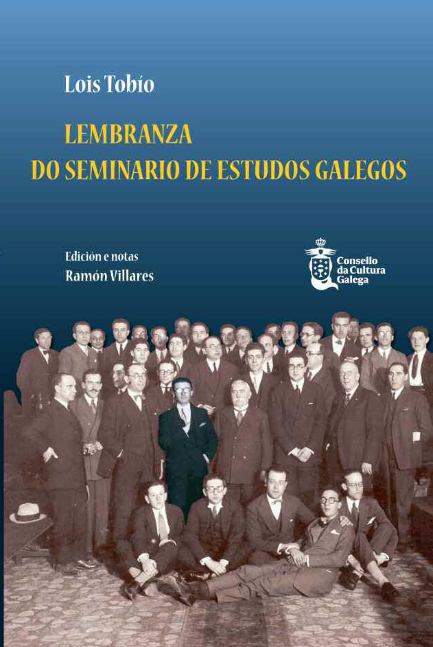 Carte Lembranza do Seminario de Estudos Galegos TOBIO FERNANDEZ