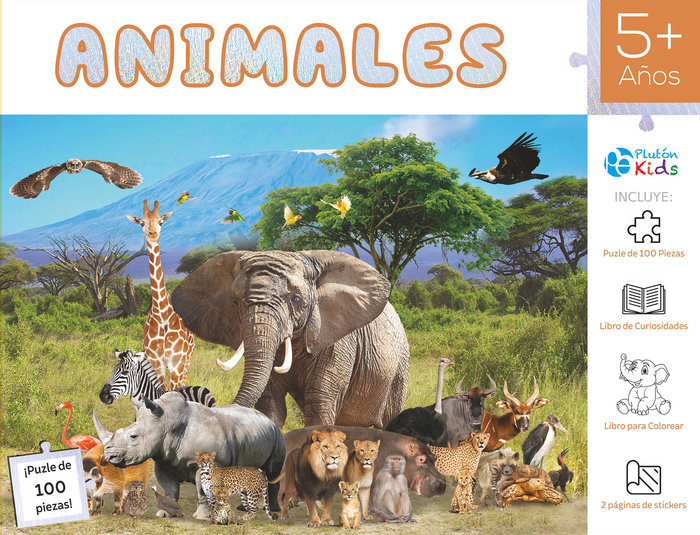 Kniha ANIMALES VV.AA.3