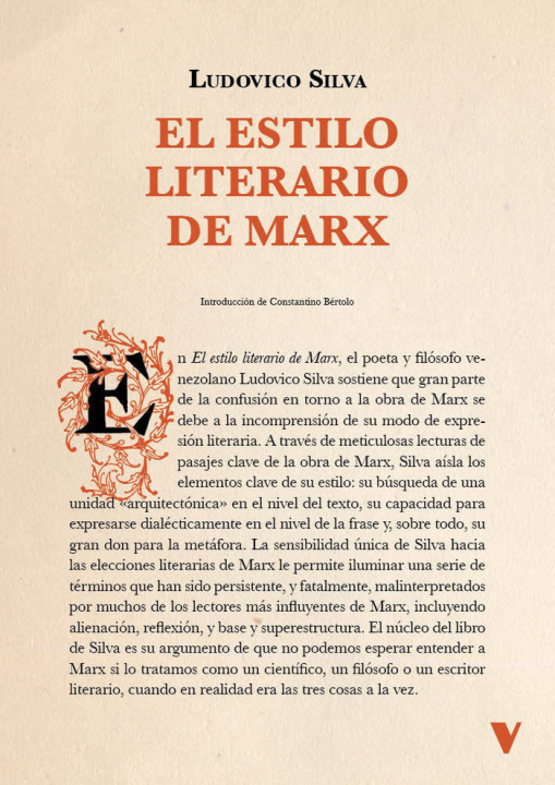 Könyv EL ESTILO LITERARIO DE MARX SILVA