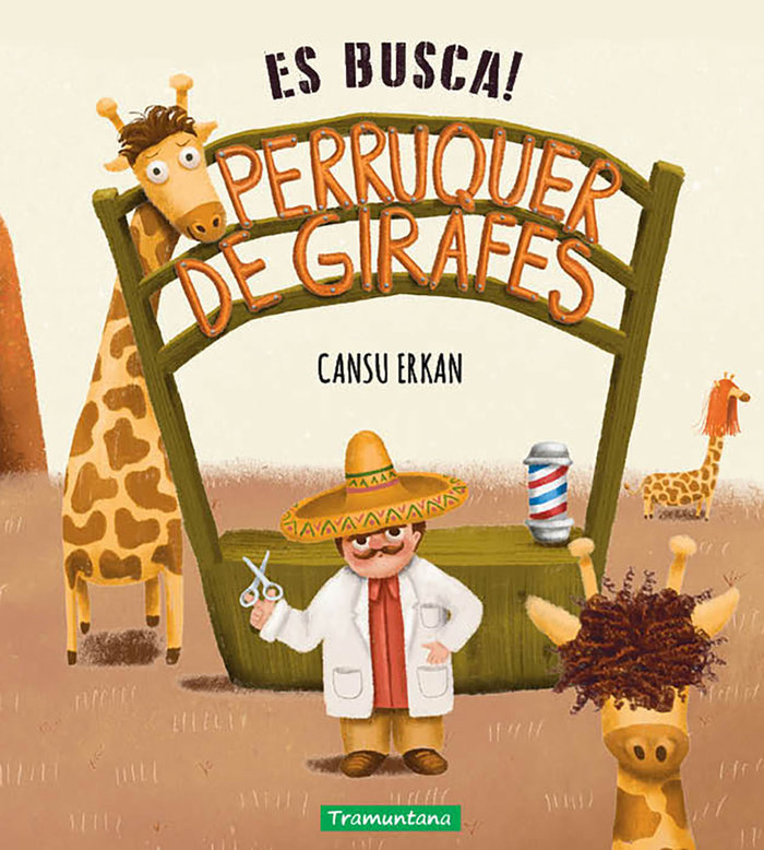 Kniha ES BUSCA! PERRUQUER DE GIRAFES ERKAN