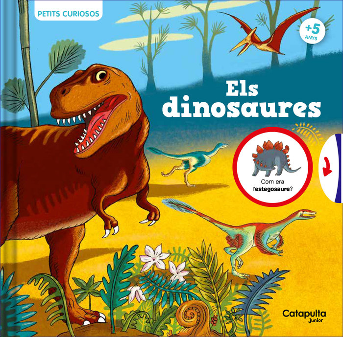 Kniha Petits curiosos: Els dinosaures ROLAND