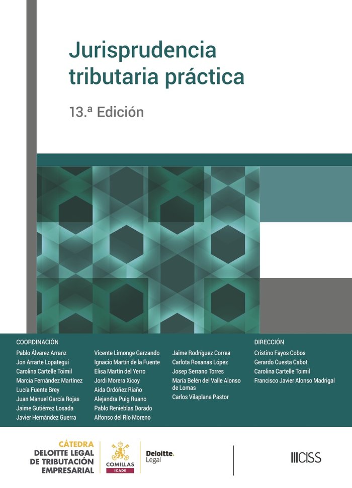 Könyv JURISPRUDENCIA TRIBUTARIA PRACTICA (13.ª EDICION) 
