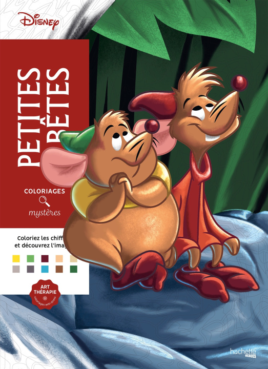 Book Coloriages mystères Disney - Petites bêtes 