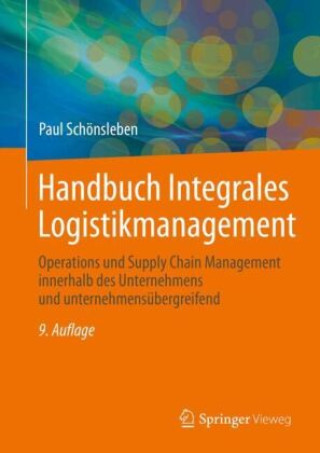 Boek Handbuch Integrales Logistikmanagement Paul Schönsleben