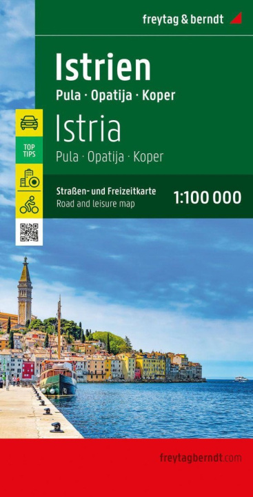 Tiskovina Istria-Pola 1:100.000 
