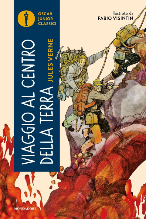 Knjiga Viaggio al centro della terra Jules Verne