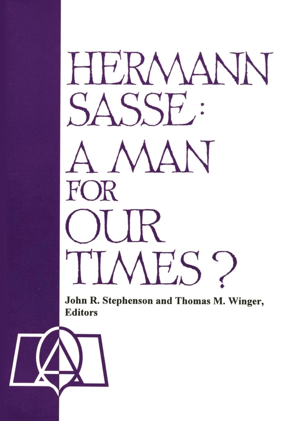 Kniha Hermann Sasse John R Stephenson