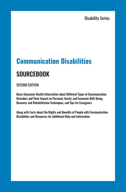 Knjiga Communication Disabilities Sourcebook, Second Edition 