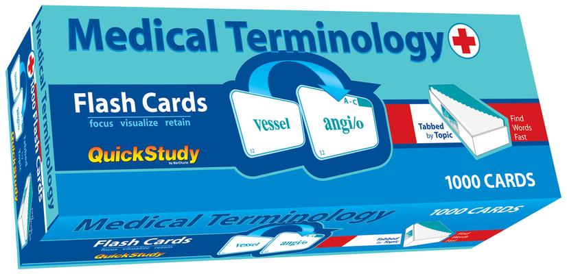 Gioco/giocattolo Medical Terminology Flash Cards (1000 Cards) 