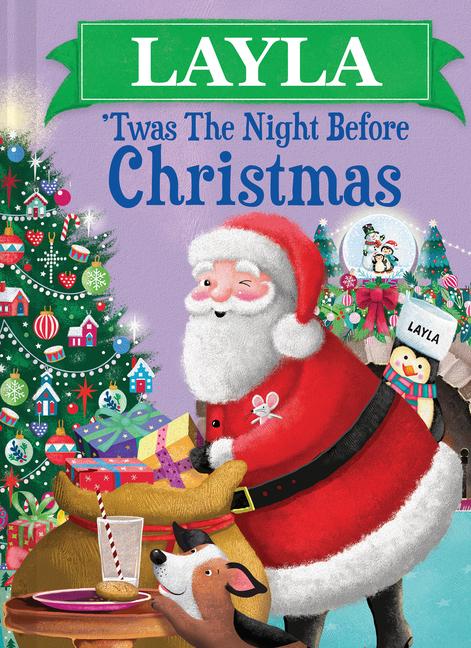 Knjiga Layla 'Twas the Night Before Christmas 