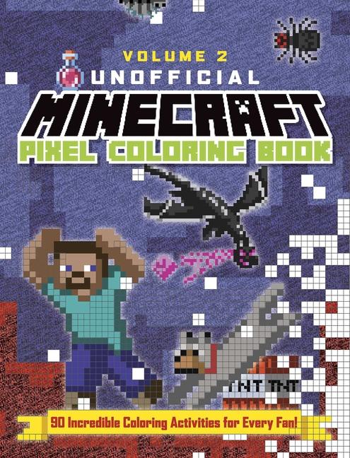 Kniha The Unofficial Minecraft Pixel Coloring Book Andrews McMeel Publishing