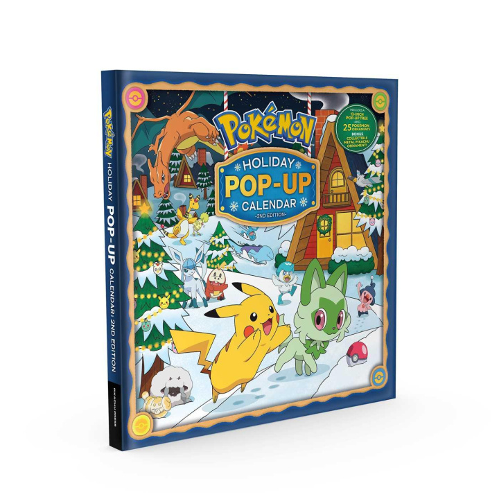 Kniha Pokémon Advent Holiday Pop-Up Calendar, 2nd Edition 