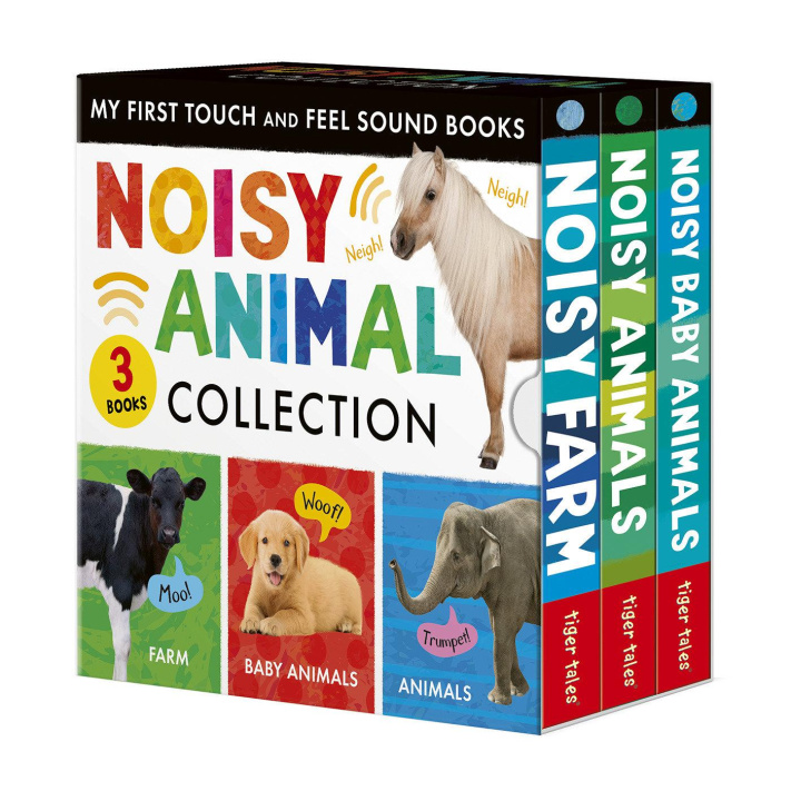 Jeu/jouet My First Noisy Touch and Feel Sound Book Boxed Set Tiger Tales