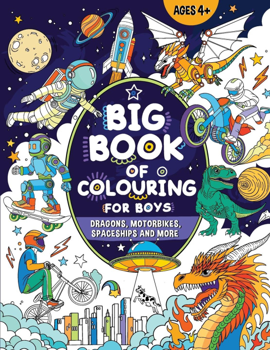 Książka Big Book of Colouring for Boys 