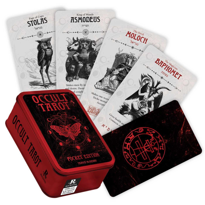 Spiel/Spielzeug Occult Tarot Pocket Edition 