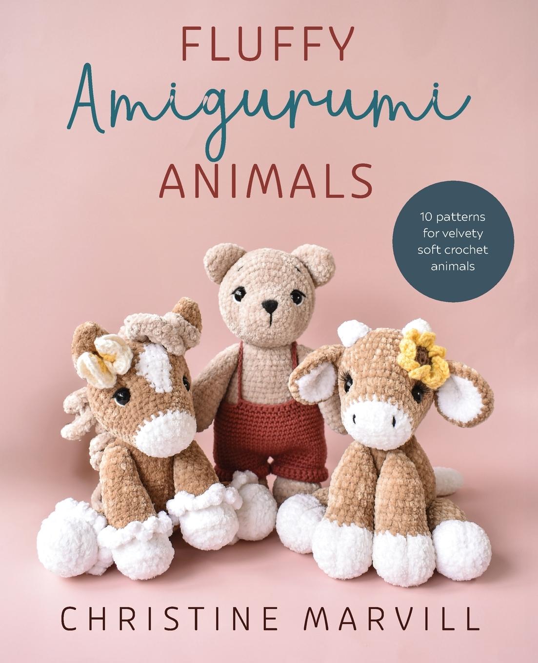 Book Fluffy Amigurumi Animals 