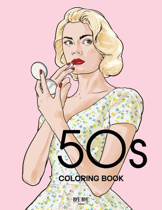 Kniha 50s Coloring Book 