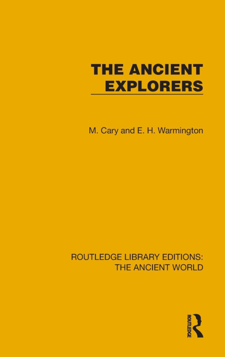 Livro Ancient Explorers M. Cary