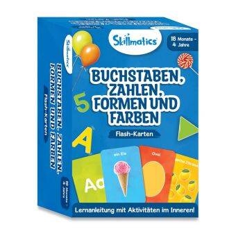 Igra/Igračka Flash-Karten - Buchstaben, Zahlen, Formen und Farben 