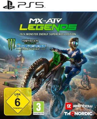 Videoclip MX vs.ATV Legends 2024, 1 PS5-Blu-ray Disc (MonsterEnergy Supercross Edition) 