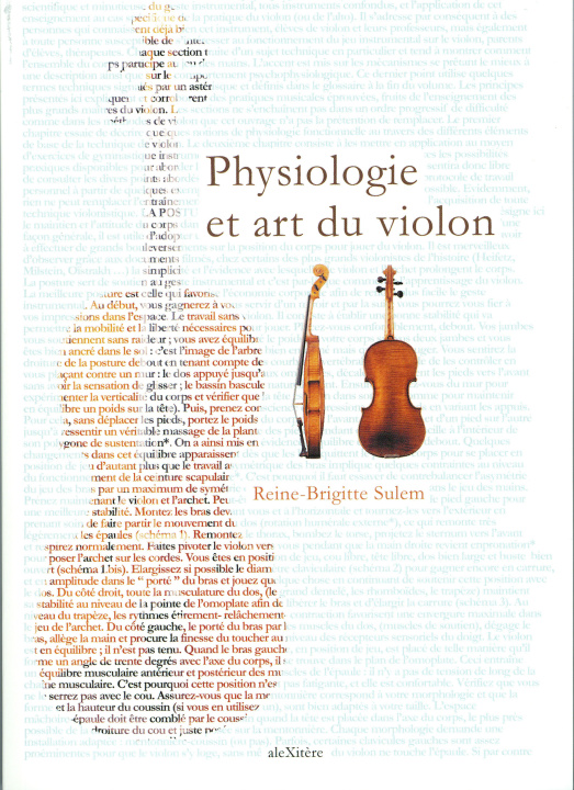 Kniha Physiologie et art du violon Sulem