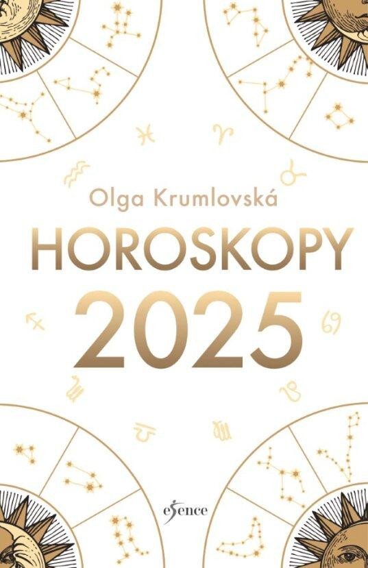 Kniha Horoskopy 2025 Olga Krumlovská