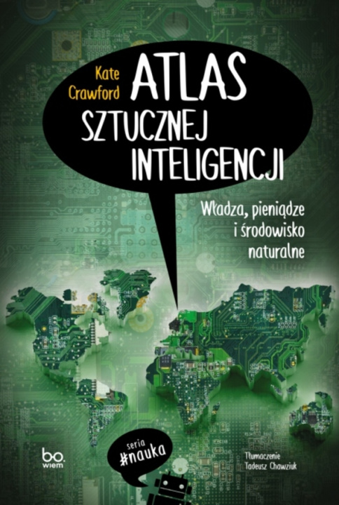Kniha Atlas sztucznej inteligencji Crawford Kate