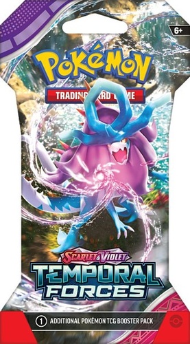 Tiskanica Pokémon TCG SV05 Temporal Forces 1 Blister Booster 