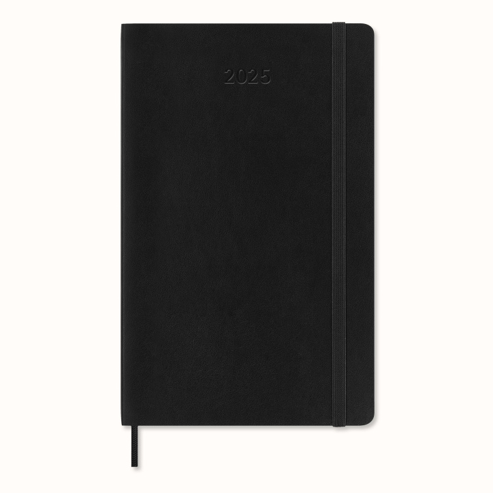 Kniha Moleskine 12 Monate Tagesnotizkalender 2025, L/A5 