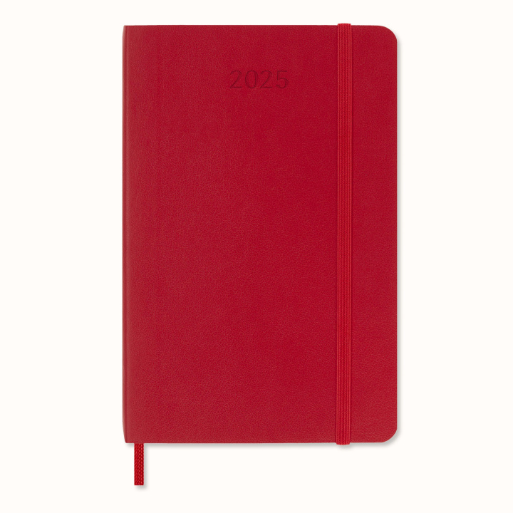 Kniha Moleskine 12 Monate Wochen Notizkalender 2025, Pocket/A6 