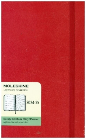 Buch Moleskine 18 Monate Wochen Notizkalender 2024/2025, L/A5 