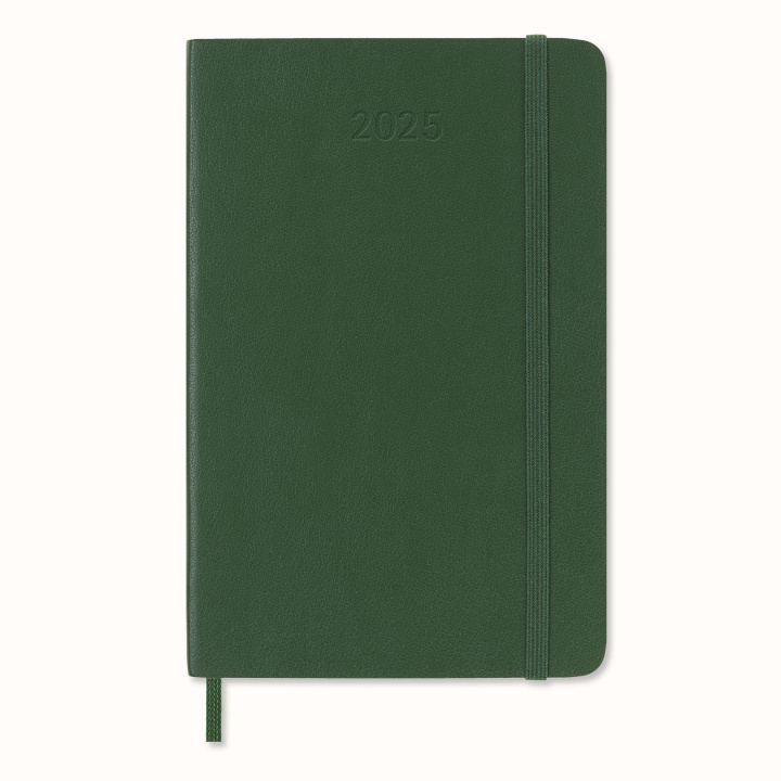 Kniha Moleskine 12 Monate Tageskalender 2025, Pocket/A6 