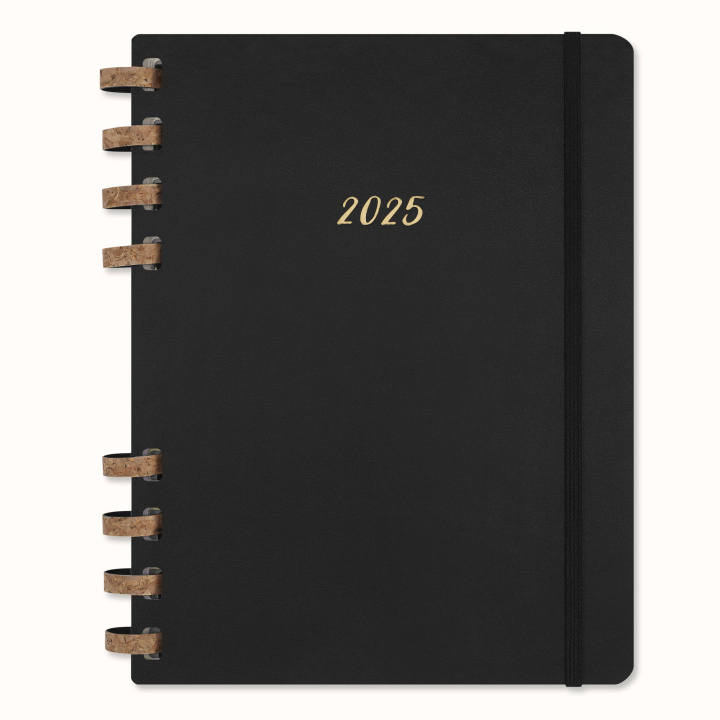 Livre Moleskine 12 Monats Life Kalender mit Spiralbindung 2025, XL, Wochen-Monatskalender 