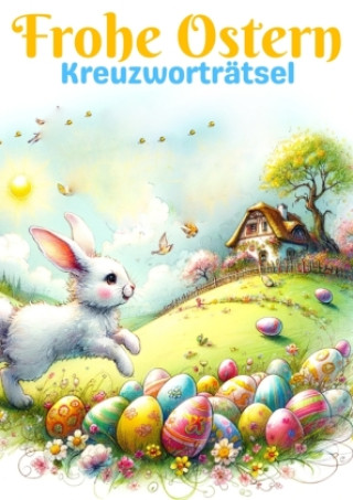 Carte Frohe Ostern - Kreuzworträtsel | Ostergeschenk Isamrätsel Verlag