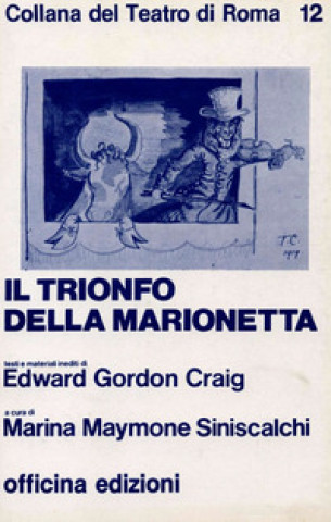 Könyv trionfo della marionetta Edward Gordon Craig