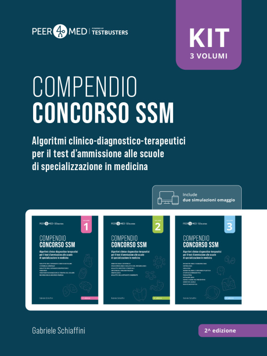 Könyv Peer4Med. Kit Compendi Concorso SSM Gabriele Schiaffini