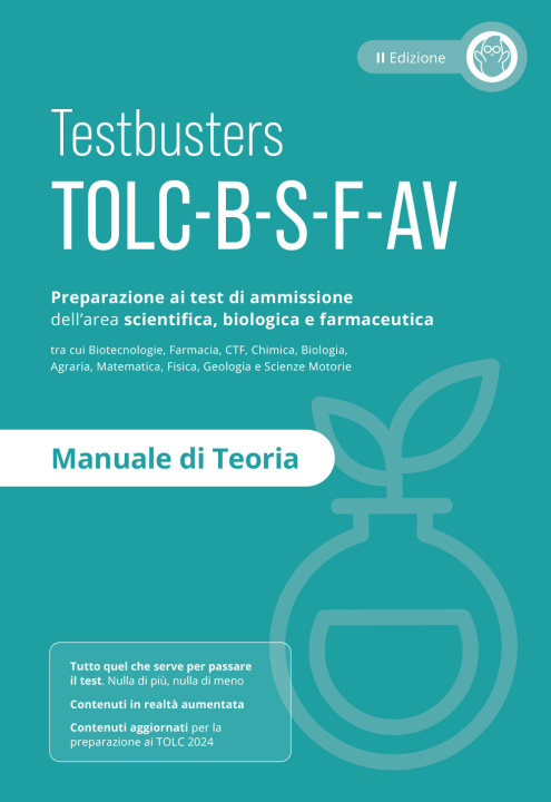 Carte Manuale di teoria. Preparazione al test di ammissione TOLC B-S-F-AV 