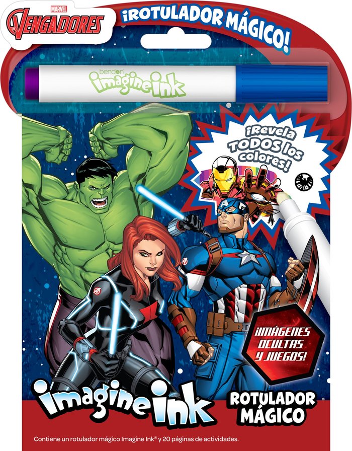 Knjiga LOS VENGADORES ROTULADOR MAGICO MARVEL