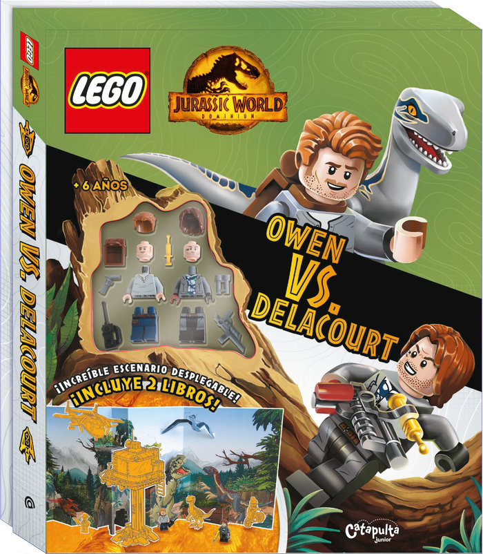 Książka Lego Jurassic World. Owen vs. Delacourt ANDRYSIAK