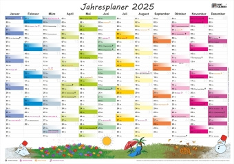 Calendar/Diary Jahresplaner 2025 Helga Momm