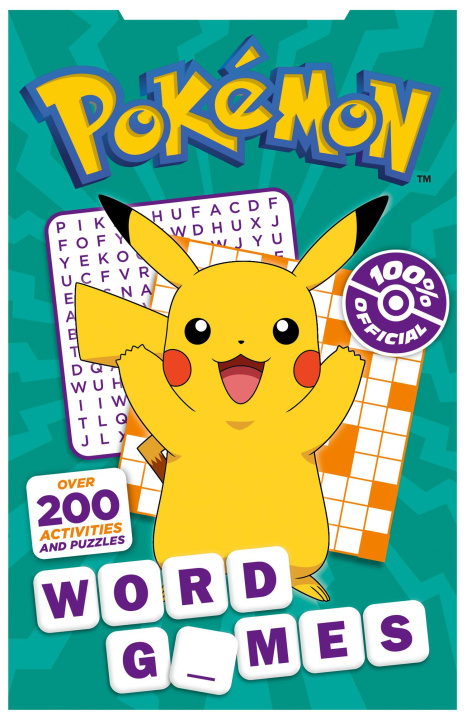 Kniha Pokemon Word Games Pokemon