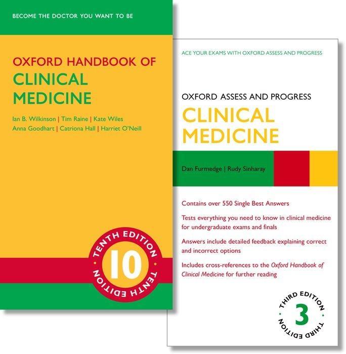 Kniha Oxford Handbook of Clinical Medicine 10e and Oxford Assess and Progress: Clinical Medicine 3e Tim Raine