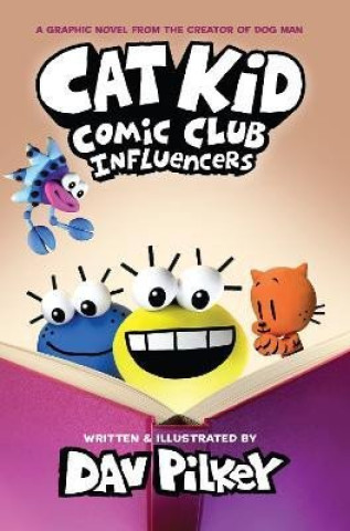 Könyv Cat Kid Comic Club 5: Influencers (PB) Dav Pilkey