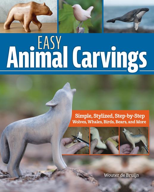 Book Easy Animal Carvings Wouter de Bruijn