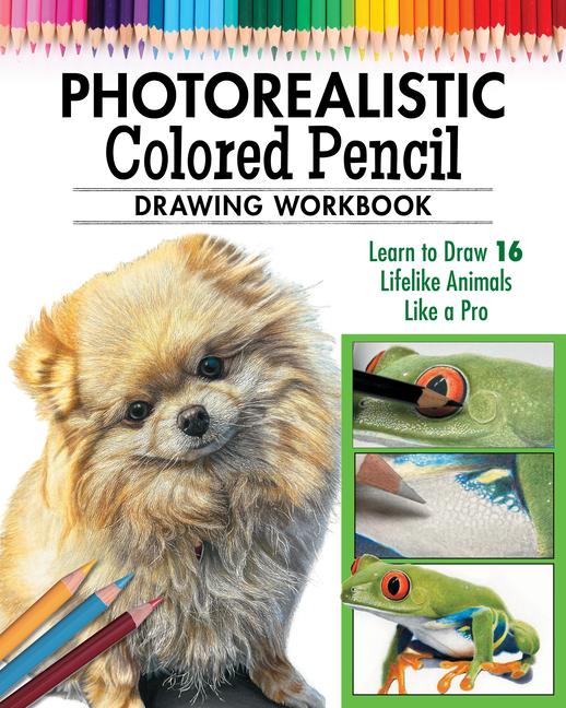 Book Photorealistic Colored Pencil Drawing Workbook (Book 2) 