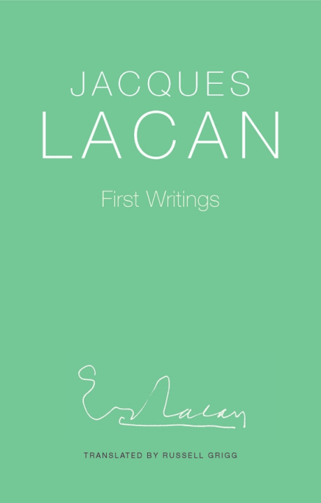 Książka First Writings Jacques Lacan