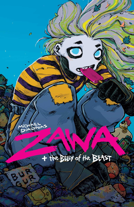 Книга Zawa + the Belly of the Beast Michael Dialynas