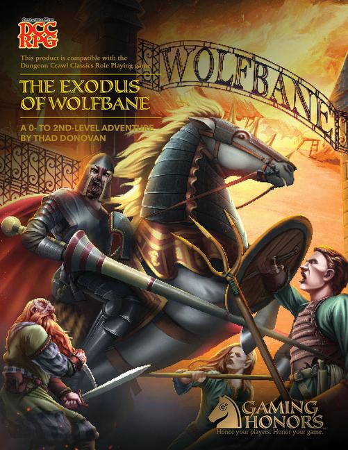 Książka The Exodus of Wolfbane (DCC Rpg) 