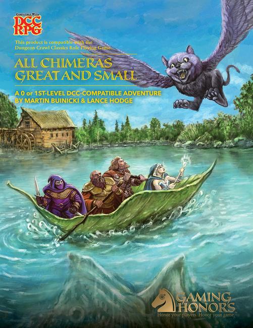 Libro All Chimeras Great and Small (DCC Rpg) Lance Hodge