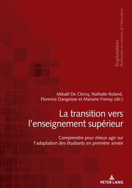 E-kniha La transition vers l'enseignement superieur De Clercq Mikael De Clercq